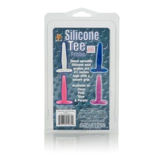 Silicone Tee Probe 4.5 Inches - Clear