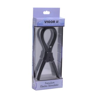 Vigor II Electro Stim Cock and Balls Ties & Frenum Electro Stimulator