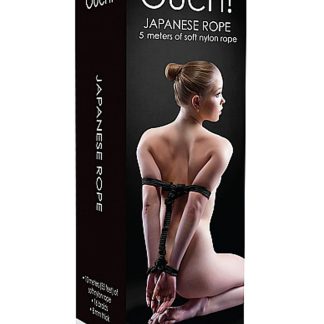 Japanese Rope 5 Meters of Soft Nylon Rope - Black