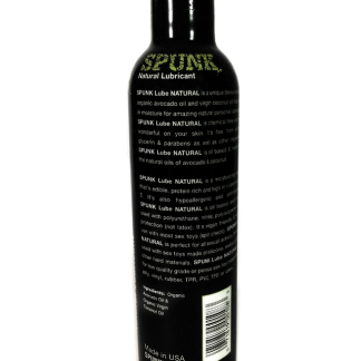Spunk Lube Natural Cap 8 Fl Oz