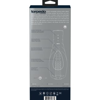 Torpedo Rechargeable Stroker - Just Black