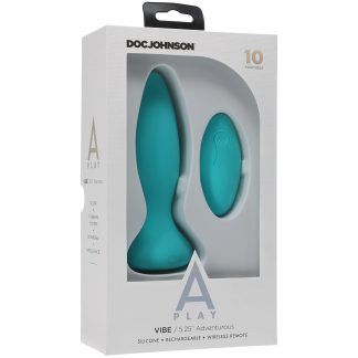 A-Play - Vibe - Adventurous - Rechargeable Silicone Anal Plug With Remote