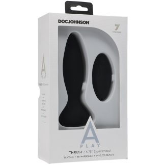 A-Play - Thrust - Experienced - Rechargeable Silicone Anal Plug With Remote