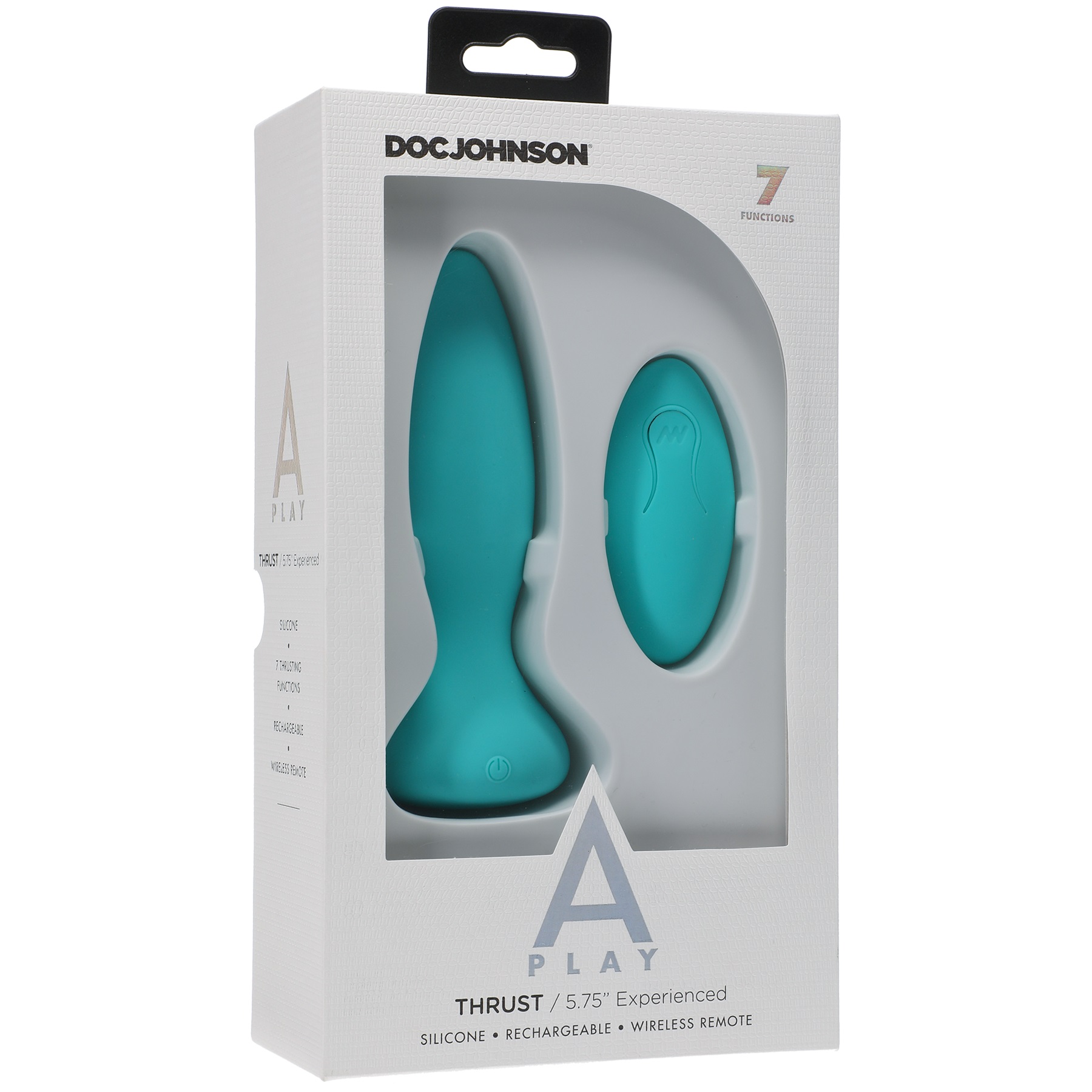 A-Play - Thrust - Experienced - Rechargeable Silicone Anal Plug With Remote
