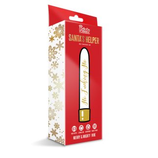 Prints Charming Santas Helper Merry and Mighty Vibe - Ho Fucking Ho