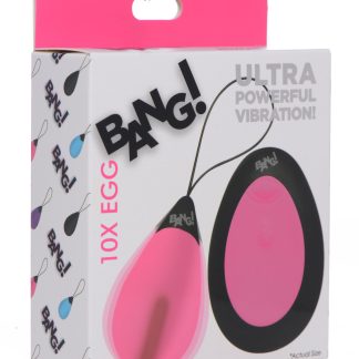 Bang - 10x Silicone Vibrating Egg - Pink