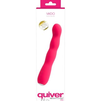 Quiver Plus Rechargeable Vibe - Pink