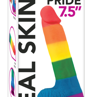 7.5" Pride Dildo - Rainbow