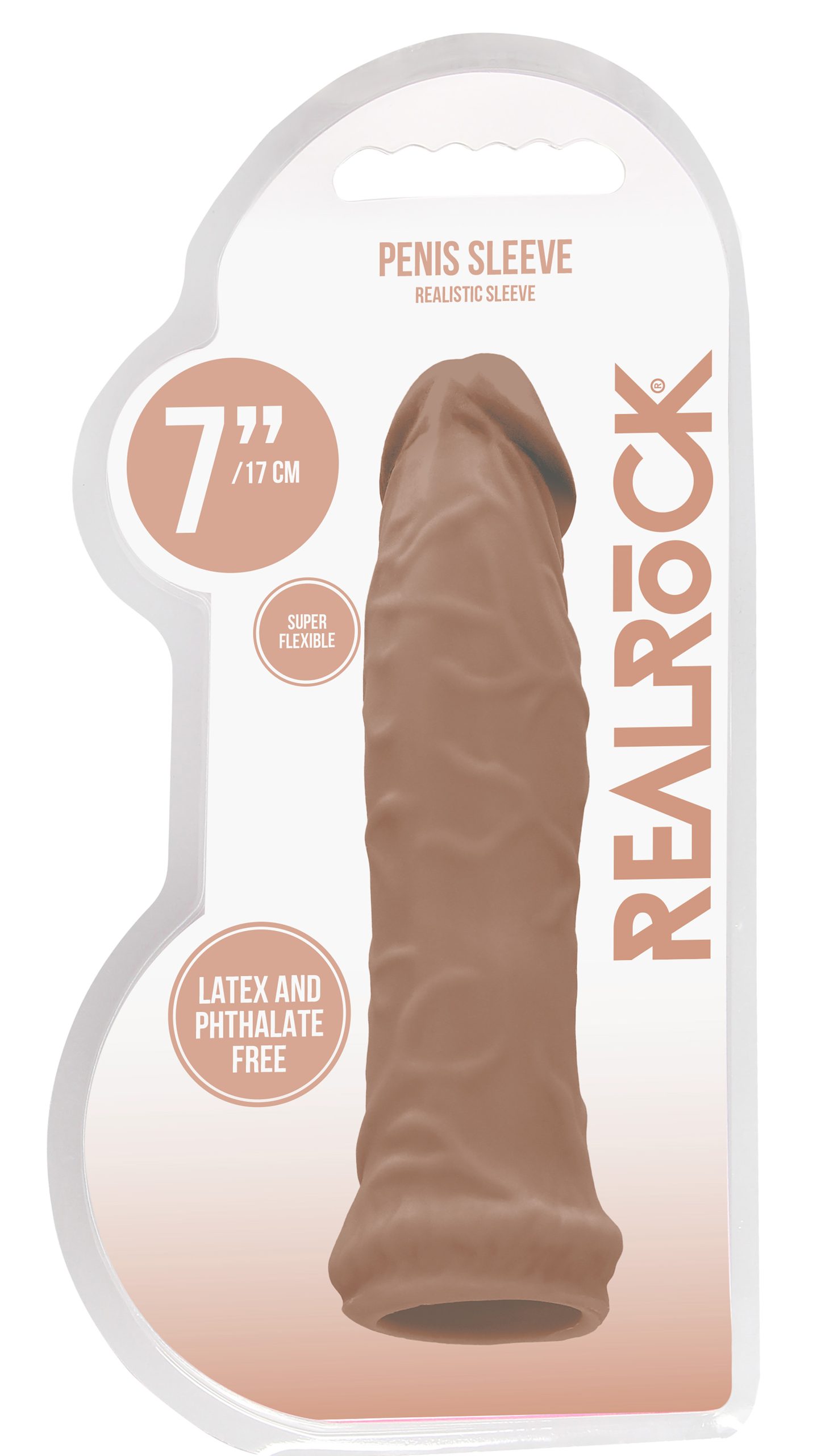 6 Inch Penis Sleeve - Tan