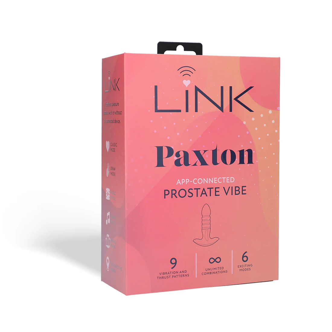 Link Paxton - App Connected Prostate Vibe - Navy Blue