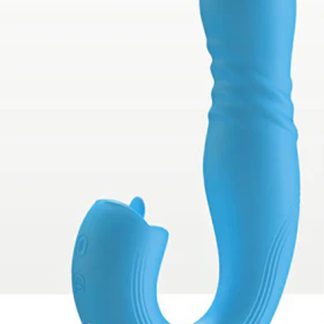 Joi Thrust 2 - App Controlled Thrusting G-Spot Vibrator - Blue