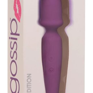 Silicone Wand Massager - Violet