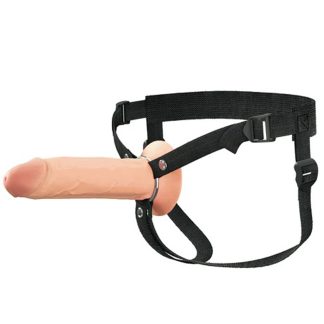 Fantasy X-Tensions Elite 8" Silicone Hollow Strap Dual Density - Light