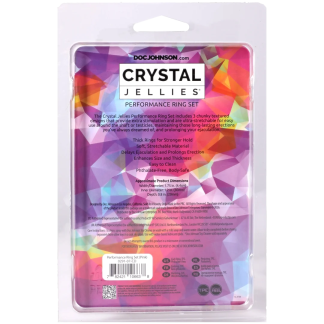 Crystal Jellies - Performance Ring Set Clear