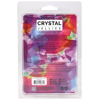 Crystal Jellies - Performance Ring Set Purple