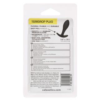Boundless Teardrop Plug Black