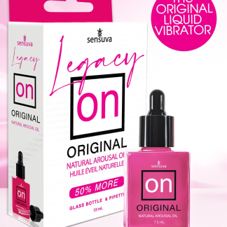 On Legacy Original Arousal Oil 7.5ml Luxury Glass Bottle