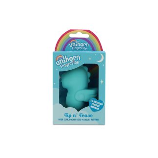 Unihorn Finger Vibe - Tip N Tease Blue